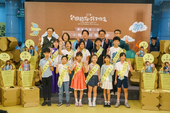 「包圍縣府 孩子作主」賴總統讚：太酷了，肯定屏東為「兒童首都」